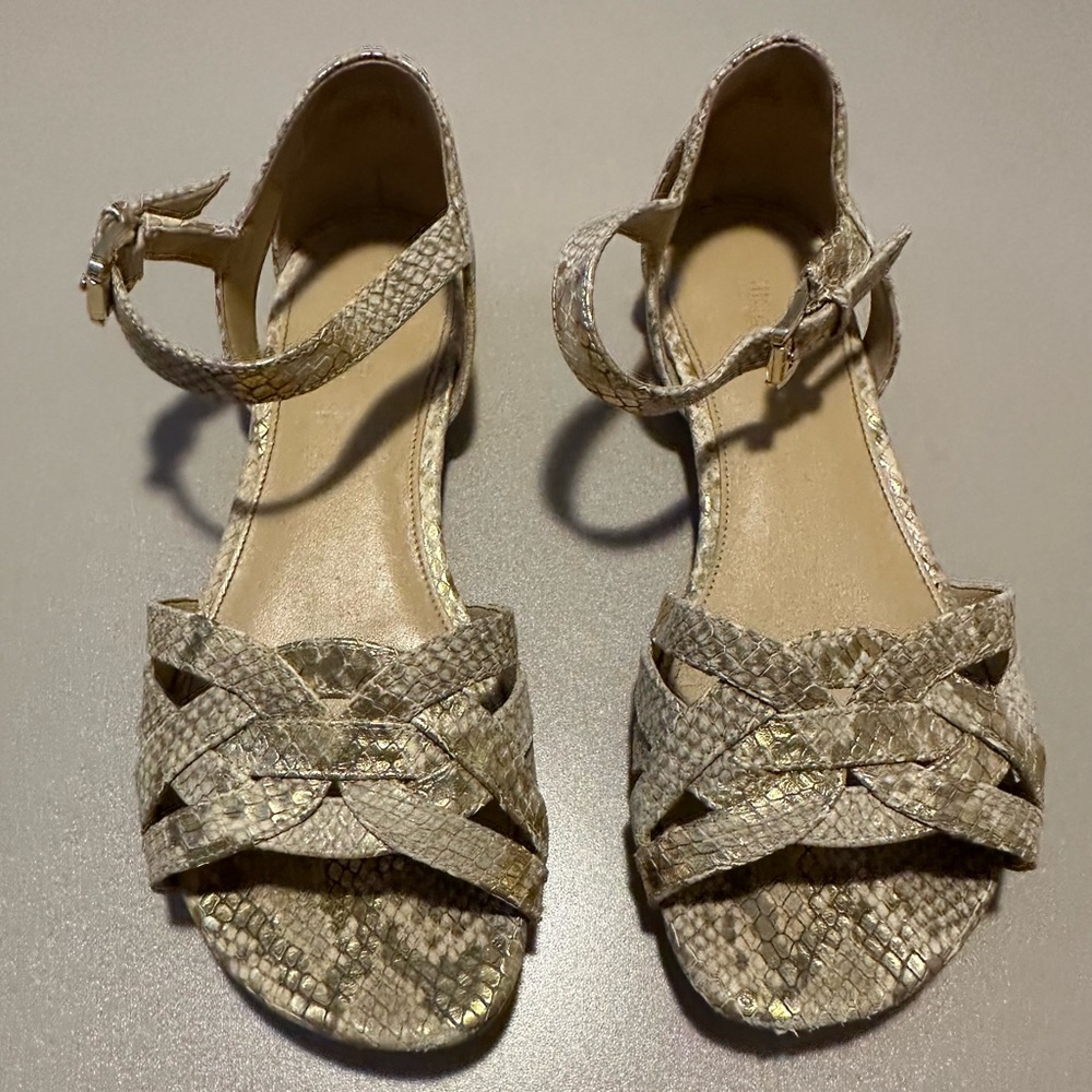 Michael Kors leather sandals